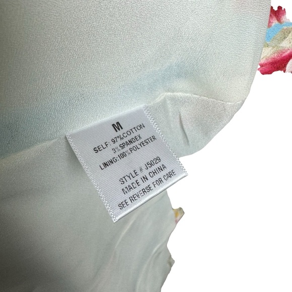 Ovi Cropped Jacket Blazer Medium Floral Fruit - Picture 9 of 9